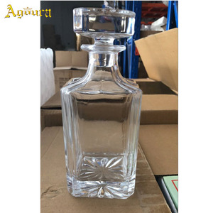 Bouteille de <span class=keywords><strong>vin</strong></span> en cristal, en vrac, carafe à whisky, bouteille en verre de 500ml - Product Image 2