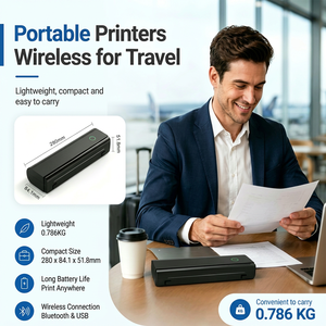 Imprimante thermique portable A4 N80 Bluetooth USB sans encre pour l'impression de documents de rapports de sinistres sur site destinés aux ajusteurs d'<span class=keywords><strong>assurance</strong></span> - Product Image 4