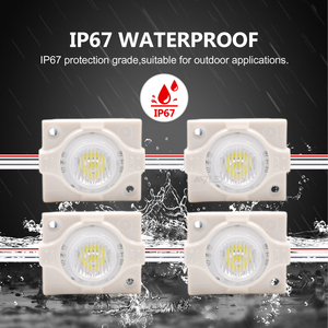 Módulo LED de inyección de 1 LED, ángulo de haz de 15x45 grados, 2.8W, 12V, para letreros con iluminación lateral, para caja de luz de doble cara. - Product Image 5