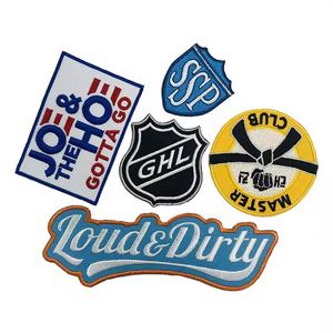 Écussons personnalisés avec logo, à coudre, auto-agrippants, tactiques, brodés, tissés, thermocollants pour jeans, chapeaux, casquettes - Product Image 2