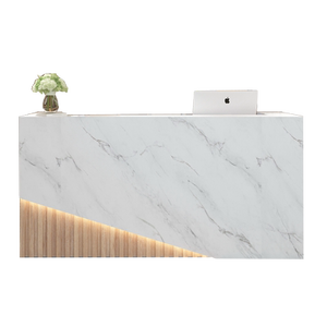 เคาน์เตอร์แคชเชียร์บริษัททันสมัยเรียบง่ายร้านค้าขนาดเล็กสไตล์ยุโรปบริษัทร้านเสริมสวยบาร์โต๊ะแผนกต้อนรับ - Product Image 1