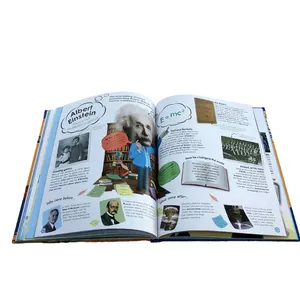 Nueva revista de tapa blanda que imprime publicidad personalizada cubierta de revista de papel de arte brillante