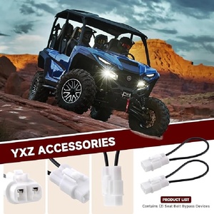 Bypass de ceinture de sécurité pour Yamaha YXZ Viking Wolverine, Kawasaki KRX Teryx Mule, Honda <span class=keywords><strong>Pioneer</strong></span> 1000 – Connecteur de commutateur de dérivation de harnais - Product Image 6