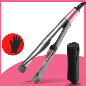 2025ใหม่เครื่องยืดและที่ม้วน<span class=keywords><strong>ผม</strong></span>อัตโนมัติแบบเกลียวบิดพร้อมประจุลบและเบาะรองมีคุณสมบัติ2 in 1 - Product Image 2