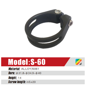 YT, venta al por mayor, abrazadera de bloqueo de aleación de aluminio, empuñadura de <span class=keywords><strong>manillar</strong></span> de bicicleta, Conector de tubo de acoplamiento rápido, tornillo - Product Image 5