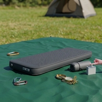 Matelas de camping gonflable électrique portable, moderne, imperméable et anti-humidité, pliable et télescopique – Offre spéciale