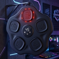 Machine de boxe musicale intelligente la plus vendue, cible électronique murale, entraîneur de frappe interactif
