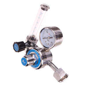 Débitmètre de gaz argon et CO2 WQ 01, réducteur de pression en acier inoxydable pour l'industrie du soudage - Product Image 1