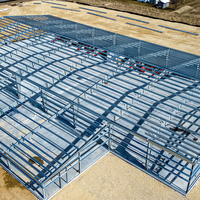 Edificio de Taller con Estructura de Acero para Almacén de Fábrica, Estructura de Acero Prefabricada, Ingeniería de Almacenes, Edificios de Almacenamiento