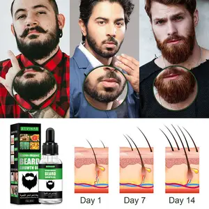 Barba per la crescita e la manutenzione olio per la barba da uomo di manutenzione delicata barba cura idratante