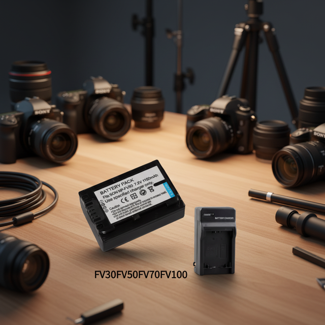 NP-FV50A FV70 Camera Battery Rechargeablefor AX700, AX60, CX680, AX100