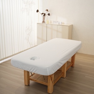 100% Couvre-lit imperméable et résistant à l'huile Protecteur de couverture de <span class=keywords><strong>table</strong></span> de <span class=keywords><strong>massage</strong></span> de style ajusté - Product Image 2