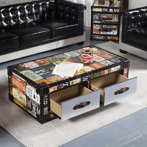 HJ HOME Funda decorativa hecha a mano café lado mesita de noche sofá mesas sofá <span class=keywords><strong>Mesa</strong></span> Basse Tafel esquina café sala de estar muebles - Product Image 3