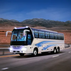 YUTONG ZK6126D 70 assentos de passageiros de autocarro com Telas de TV e USB porto de carregamento na movimentação da mão direita