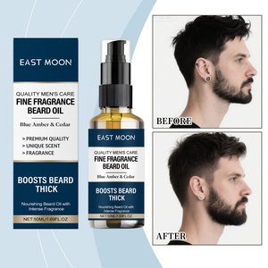 Aceite para Barba Premium de Cedro y Ámbar, Nutritivo y Engrosador, Cuidado Diario para Hombres - Product Image 2