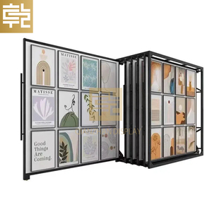 संग्रहालय और कला दीर्घाओं के लिए अनुकूलित फांसी पेंटिंग कलाकृति प्रदर्शन रैक और प्रदर्शनियों के लिए पुल भंडारण स्टैंड को धक्का - Product Image 3