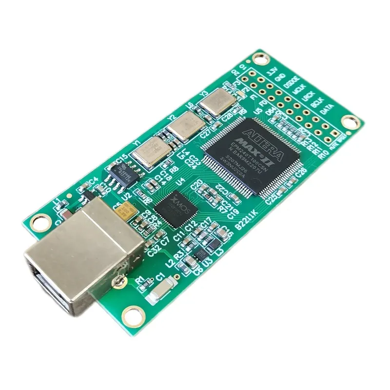 XU208 Module d'interface numérique USB USB vers I2S/IIS DSD256/PCM384
