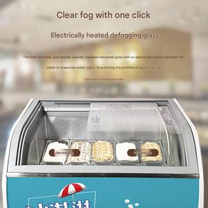 Vitrina Refrigerada Redonda Giratoria <span class=keywords><strong>para</strong></span> Exhibición de Pasteles y Postres <span class=keywords><strong>para</strong></span> Bodas - Product Image 2