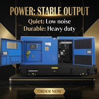 Générateur diesel silencieux conteneurisé de grande puissance 500 kVA 1250 kVA 1500 kVA avec moteur Mitsubishi, ATS, télécommande, triphasé, 4 fils, refroidissement par eau