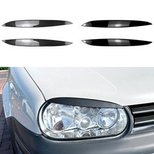 For VW Golf MK4 Body Kit Auto <b>Head</b> Light Lamp Eyelids Eyebrow Headlight Decoration Car <b>Styling</b> Trim Car Accessories - Product Image 2