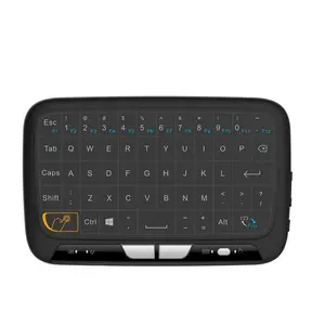 Keyboard Mini 2.4G Touchpad Keyboard Mini H18 2.4G Remote Control Nirkabel PC Notebook TV Pintar