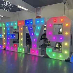 Party Light 5ft Giant Led Lights Letters Big Love Sign For Custom Marquee Big Light Up Letters For Party Signs