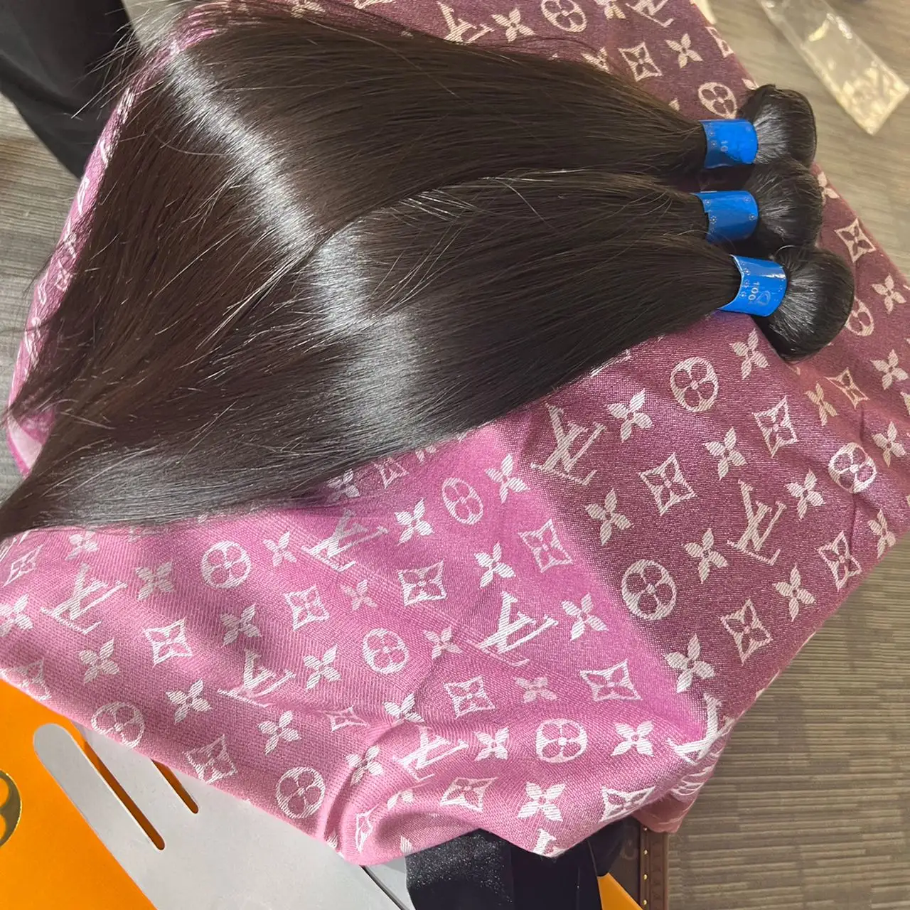 Extensão de cabelo, atacado melhor extensão de cabelo natural brasileiro, super milhões de cabelo, extensões de cabelo alinhadas de cutícula