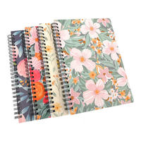Carnet de notes/agenda A5 à spirale, couverture rigide, avec logo personnalisé imprimé et couverture en papier – Vente en gros