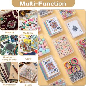 Portable Mini Clear PP Plastic <b>Storage</b> <b>Box</b> Multi-Purpose Transparent <b>Small</b> Gift Case for Household Products Portable Packing - Product Image 3