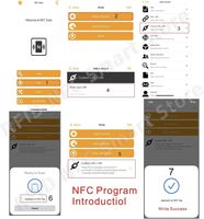 PVC NFC Google Tap recensioni schede personalizzabili QR Code RFID tessera associativa programmabile per Android/iPhone per Business Social