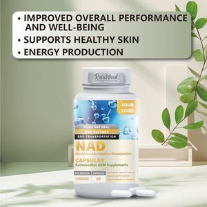 Le bêta dinucléotide d'adénine de nicotinamide capsule NAD plus des <span class=keywords><strong>capsules</strong></span> CAS 53-84-9 <span class=keywords><strong>capsules</strong></span> de supplément de NAD - Product Image 3