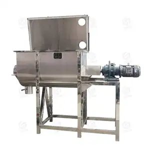 Mixer pita otomatis, mixer bubuk kecepatan tinggi vertikal, pencampur pita dan pencampur air dan bubuk