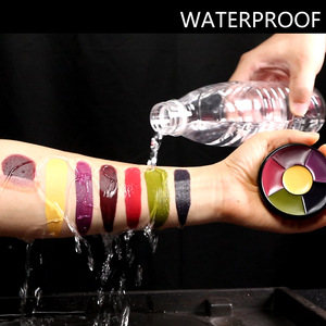 Portable Professional 6-Color Bruise Wheel <strong>Special</strong> <strong>Effects</strong> <strong>Makeup</strong> for Face Body Painting Oil Hunting Camo Face Paint Supplies - Product Image 3