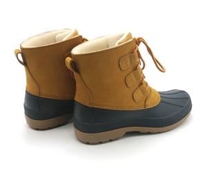 YL-2007บูตลุยหิมะสำหรับผู้ชายกันน้ำได้รองเท้าแฟชั่นลูกวัวกันหิมะสำหรับกลางแจ้งสีน้ำตาล - Product Image 4