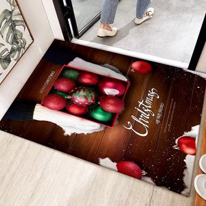 Tapis de bain en terre de diatomée Cangming pour Noël, lavable et antidérapant pour la salle de bain - Product Image 3