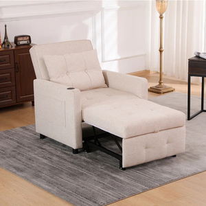 Pinzhi, sillón reclinable plegable de lujo moderno personalizado, silla de ocio cómoda y suave, diseño de sofá <span class=keywords><strong>cama</strong></span> individual <span class=keywords><strong>para</strong></span> <span class=keywords><strong>dormir</strong></span>, sillón - Product Image 2