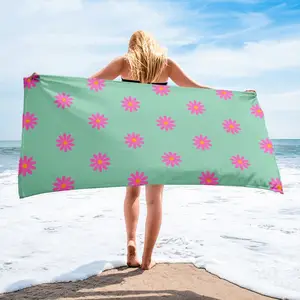 Extra Large Beach Towel Changing Digital Beach Towel OEM Microfiber Beach Towels For Adults