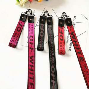 Cordón para Teléfono Móvil con Diseño Jacquard Inglés, Correa Desmontable, Cordón Largo para Identificación - Product Image 1