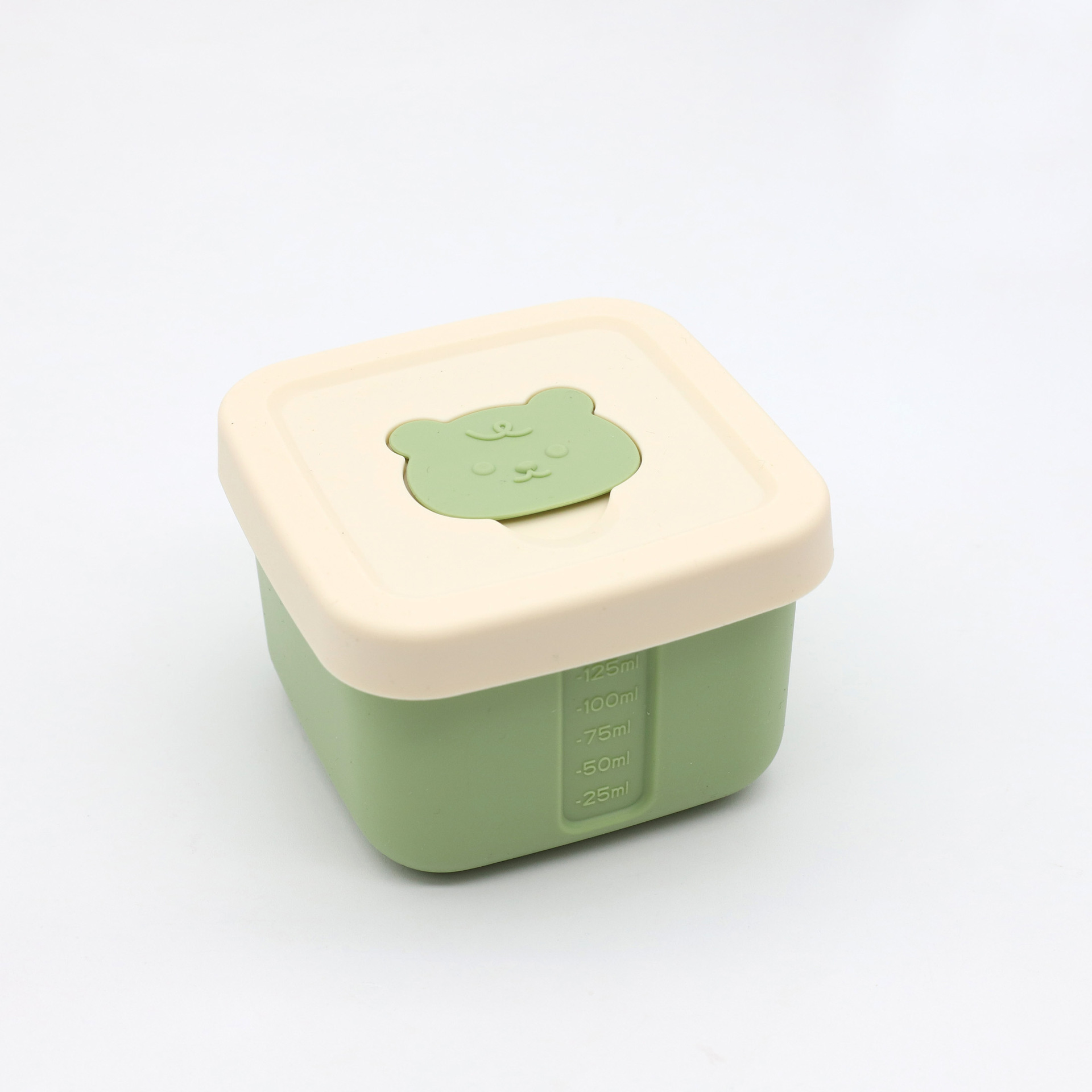 Couvercle beige vert