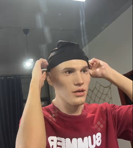 Máscara de Silicona para Hombre, Uso en Cine y Televisión, Alta Elasticidad, Suave, Reutilizable, Hecha a Mano, Máscara de Hombre Joven, Accesorio de Cosplay para <span class=keywords><strong>Adolescentes</strong></span> - Product Image 5