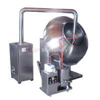 Machine de revêtement de chocolat poêles de revêtement machine de polissage pour noix casseroles en cuivre chauffage au gaz