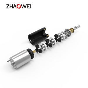 ZHAOWEI 28mm 12V 24V 6,5Kg. cm 26RPM <span class=keywords><strong>Motor</strong></span> de engranaje de CC planetario sin núcleo sin escobillas para equipos portátiles agrícolas - Product Image 4