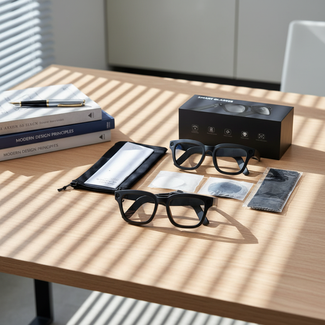 2026 Smart AI Camera Glasses Trendy E03 290mAh Waterproof Sunglasses Wifi 8 Mega-Pixel Voice Wake-up Smart Wearable Headset