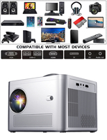 Mini Full HD Home Theater Proyector de video portátil 1080P Teléfono móvil TV Android 12 Proyectores 4K con mango