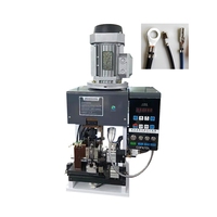 Machine d'assemblage de sertissage de gaine de câble électrique et de cosse terminale
