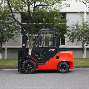 Popular Style Counter Balanced Heavy Lifting Fork Lift 3000kg Capacity New Type Diesel <b>Engine</b> Forklift - Product Image 3