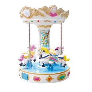 ม้าหมุนไฟฟ้า 3 ที่นั่ง ลายการ์ตูน สำหรับเด็ก ขายดีที่ศูนย์การค้า - Product Image 2