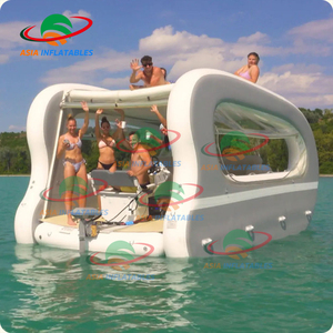 Impermeable DWF Watercraft barco inflable mar fiesta barco gran oferta Drop Stitch Lounge para agua Acitvity - Product Image 2