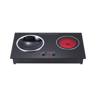 Cuisinière à induction commerciale en vente chaude, 3500W, en alliage d'aluminium, nouvelle sortie, boîtier en acier inoxydable, alimentée par batterie, manuel en néerlandais - Product Image 1