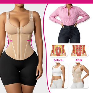 Corsetto <span class=keywords><strong>Modellante</strong></span> a Clessidra Personalizzato per TikTok, Shaper Colombiano con <span class=keywords><strong>Reggiseno</strong></span> Integrato per Donna - Product Image 6
